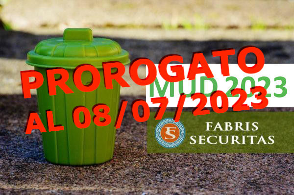 Proroga dichiarazione Mud 2023